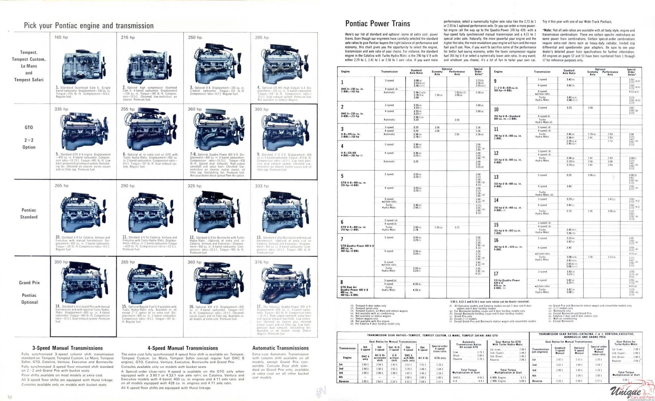 1967 Pontiac Full-Line Brochure Page 5